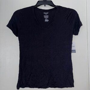 New! Black Tee by Nine West, Small